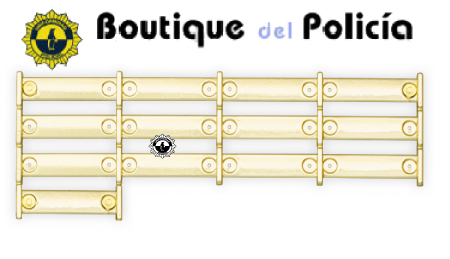 Armazon pasador diario. 13 huecos - Novedades - Boutique del Policía