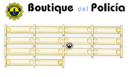 Armazon pasador diario. 14 huecos - Novedades - Boutique del Policía