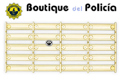 Armazon pasador diario. 20 huecos - Novedades - Boutique del Policía