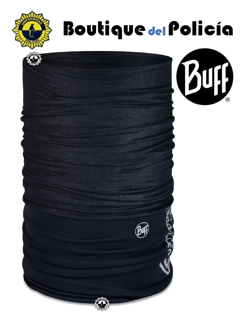 Tubular Buff Windproof Black - Uniformidad policial - Boutique del Policía