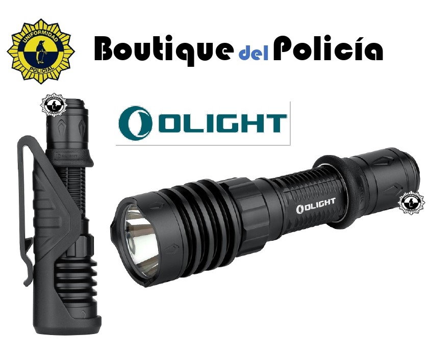 Linterna LED recargable Olight Warrior X4 2.600 lúmenes - Linternas - Boutique del Policía