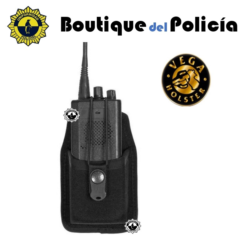 Funda walkie cordura moldeada Vega Holster - Accesorios - Boutique del Policía