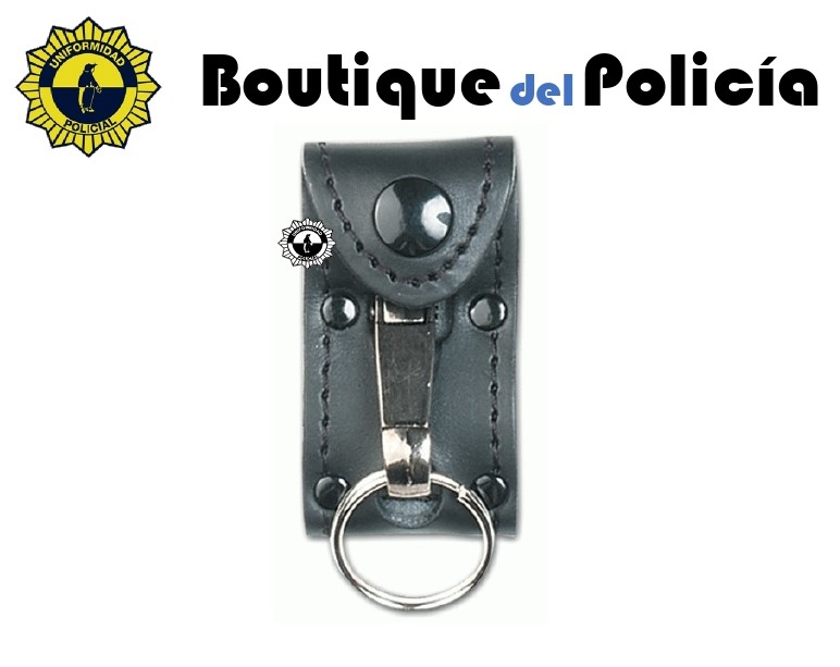 Portallaves cuero para uniforme - Accesorios - Boutique del Policía