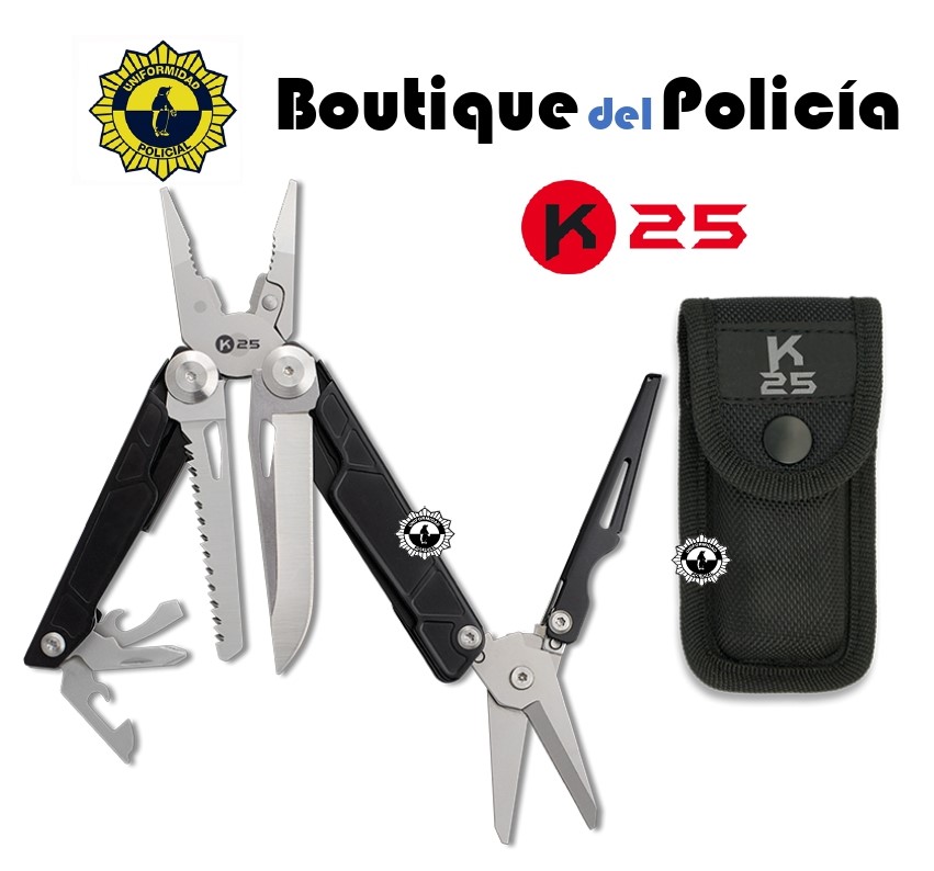 Alicate Táctico K25 9 usos - Equipamiento policial - Boutique del Policía