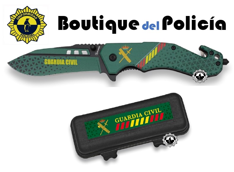 Navaja Rescate clip Guardia Civil - Equipamiento policial - Boutique del Policía