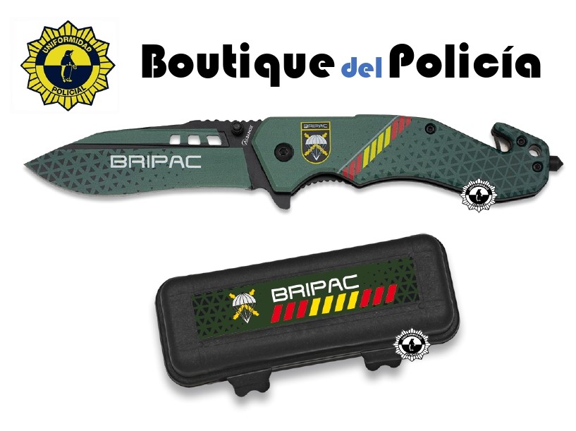 Navaja Rescate clip BRIPAC - Equipamiento policial - Boutique del Policía