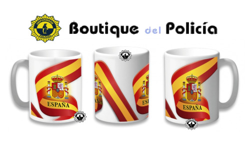 Taza Cerámica España - Accesorios - Boutique del Policía