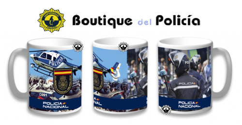Taza Cerámica Policia Nacional - Accesorios - Boutique del Policía