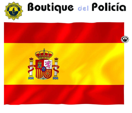 Bandera España c/e exterior 2.50 x 1.50 mts. - Novedades - Boutique del Policía