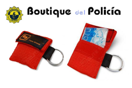 Bolsa con mascarilla para reanimacion RCP MASK'S - Emergencias - Boutique del Policía
