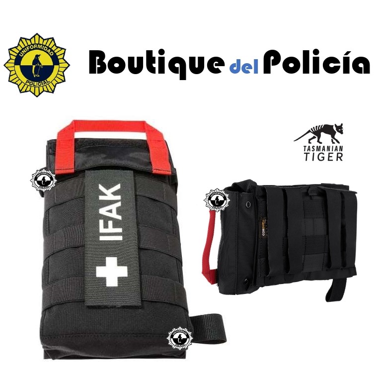 Botiquin médico TASMANIAN TIGER IFAK VL L negro - Novedades - Boutique del Policía