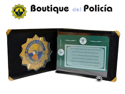 Cartera portaplaca con billetero Com. Valenciana  - Accesorios - Boutique del Policía
