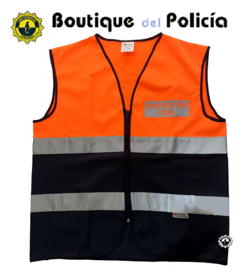 Chaleco A.V. Bicolor Protección Civil  - Uniformidad y eq. PC - Boutique del Policía