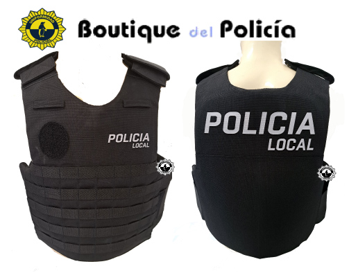 Chaleco antibalas, anticuchillo y punzón TC10 2º Generación - Equipamiento policial - Boutique del Policía