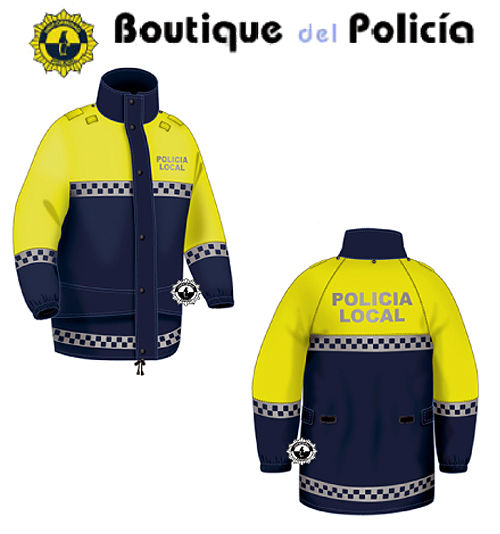 Chaqueta agua Bicolor POLICIA C.V. - Uniformidad policial - Boutique del Policía
