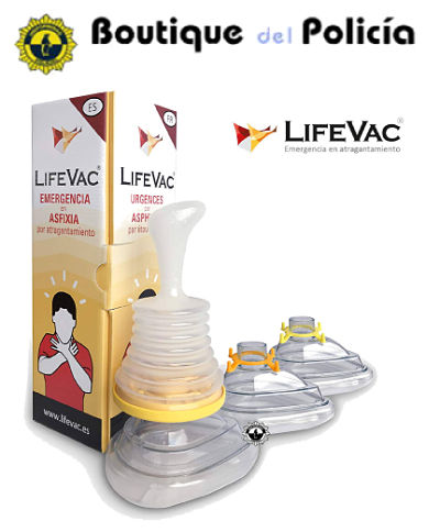 Dispositivo Antiatragantamiento Lifevac - Emergencias - Boutique del Policía