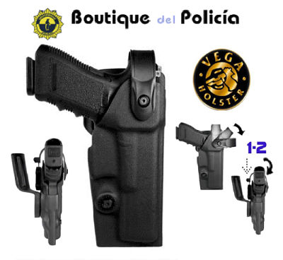 Funda antihurto Vega Holster VKD8 Nivel II.  - Equipamiento policial - Boutique del Policía