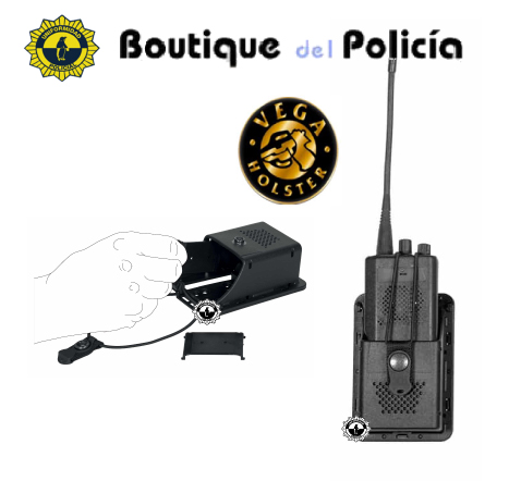 Funda de polímero porta emisora VEGA HOLSTER 8VRH00 - Accesorios - Boutique del Policía