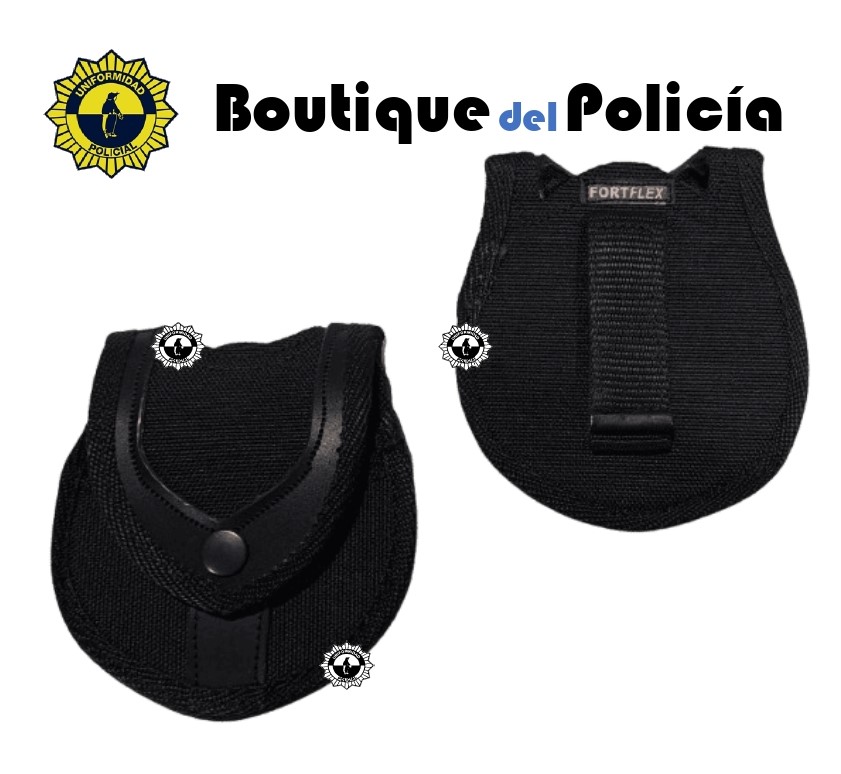 Funda grilletes bisagra cordura plano FortFlex - Novedades - Boutique del Policía