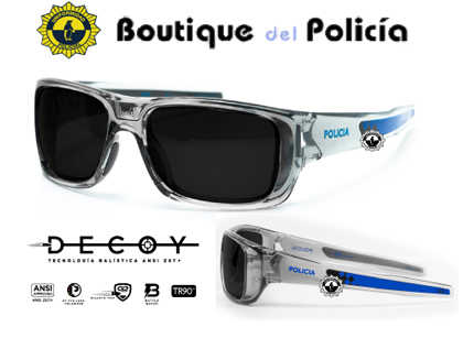 Gafas de Sol Policia DECOY Ballistic Blue Polarized - Accesorios - Boutique del Policía