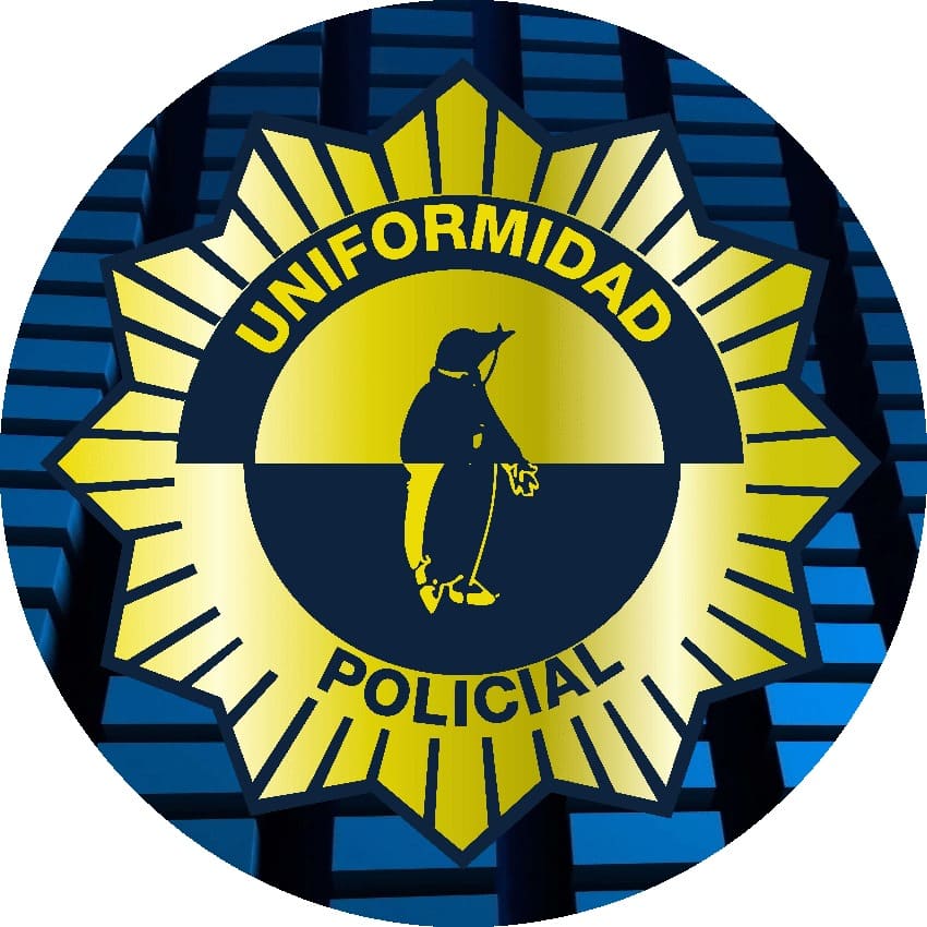 Gorra plato Agente, escudo constitucional Metálico - Uniformidad policial - Boutique del Policía