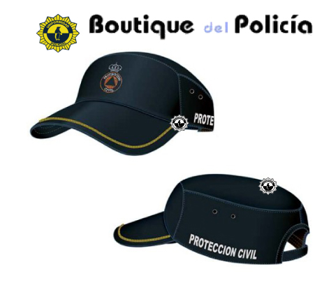 Gorra Proteccion Civil, esc. y Reflectantes laterales ORO - Novedades - Boutique del Policía