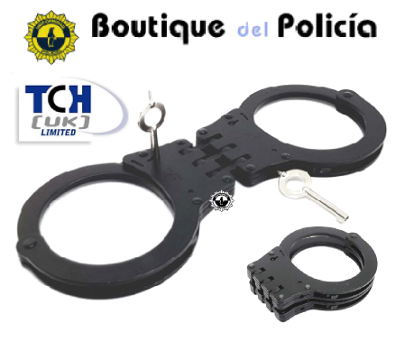 Grillete Bisagra 17% + diámetro negro TCH830B - Novedades - Boutique del Policía