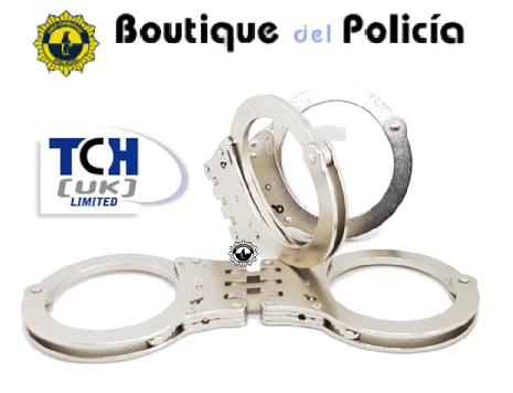 Grillete Bisagra 17% + diámetro níquel doble cerradura TCH832 - Novedades - Boutique del Policía