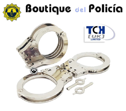 Grillete Bisagra niquel TCH810 - Equipamiento policial - Boutique del Policía