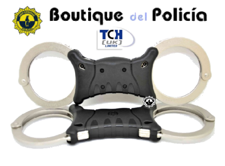 Grillete Rigido SPEEDCUFF níquel doble cerradura TCH842 - Novedades - Boutique del Policía