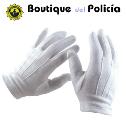 Guantes Gala blancos - Uniformidad policial - Boutique del Policía