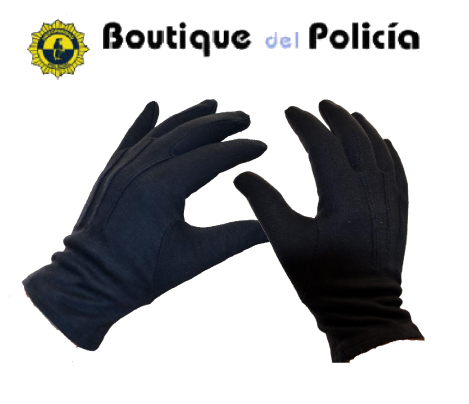 Guantes Gala negros - Uniformidad policial - Boutique del Policía