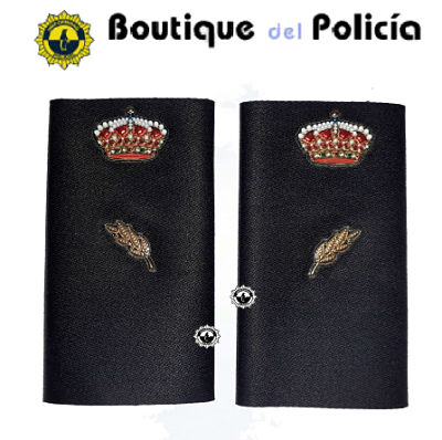 Hombreras Policia Nacional (alumno en practicas) - Accesorios - Boutique del Policía
