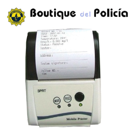 Impresora Wireless para Etilómetro CDP 8100/8800 - Novedades - Boutique del Policía