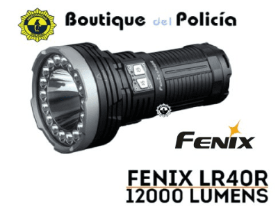 Linterna Led Fénix LR40R 12000 Lumens Recargable - Linternas - Boutique del Policía