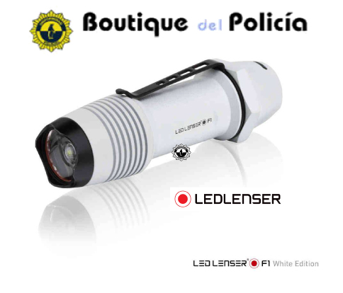 Linterna Led Lenser F1 Blanca - Novedades - Boutique del Policía