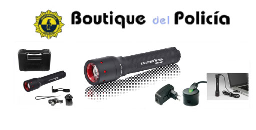 Linterna Led Lenser P5R.2 Recargable - Novedades - Boutique del Policía