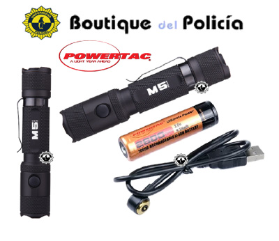 Linterna POWERTAC M5 Gen3 2030 lumens - Novedades - Boutique del Policía