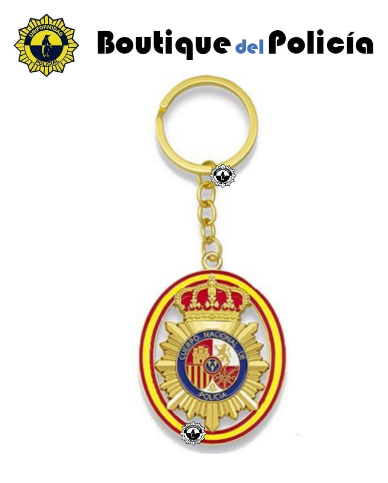 Llavero Escudo Cuerpo nacional de Policia - Novedades - Boutique del Policía