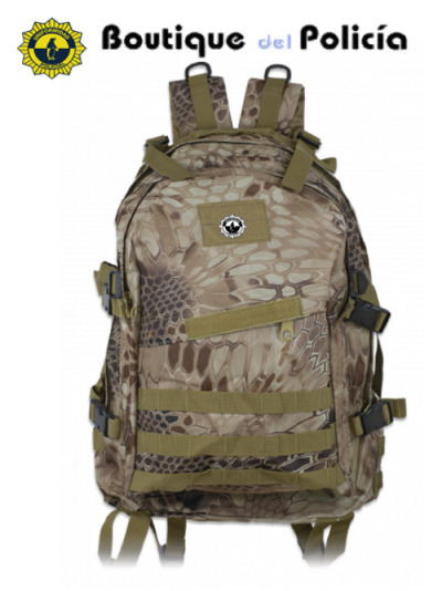 Mochila Coyote Phyton Camo (40L) - Uniformidad y eq. PC - Boutique del Policía