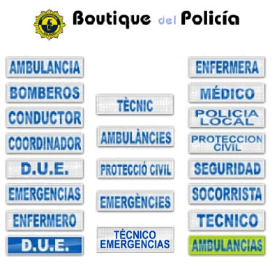 Modulos Reflectantes High-gloss - Accesorios - Boutique del Policía