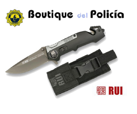 Navaja Rescate RUI color Titanio - Equipamiento policial - Boutique del Policía