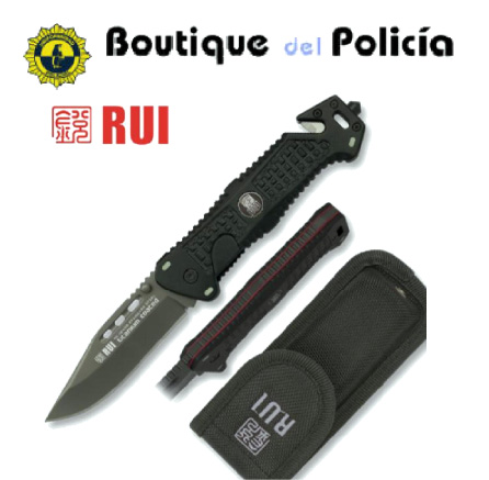 Navaja Rescate RUI con señalización nocturna - Equipamiento policial - Boutique del Policía
