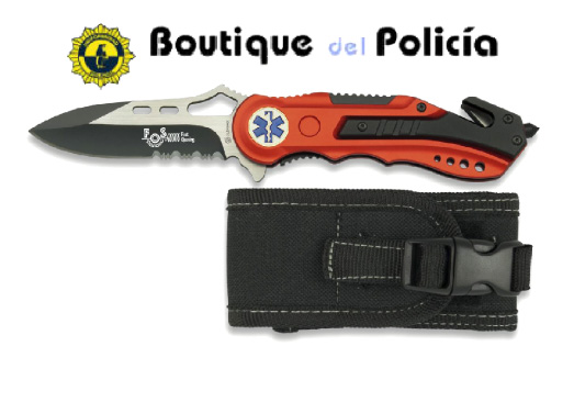 Navaja Táctica rescate Estrella de la vida - Equipamiento policial - Boutique del Policía