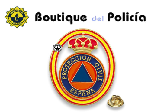 Pin Proteccion Civil - Novedades - Boutique del Policía