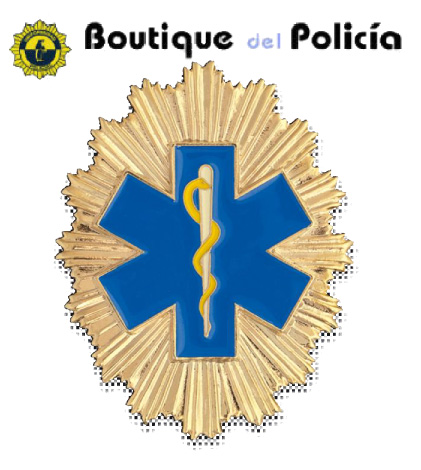 Placa cartera Estrella de vida - Emergencias - Accesorios - Boutique del Policía