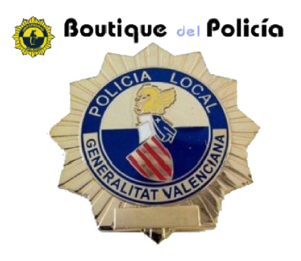 Placa cartera Policia Local Generalitat valenciana - Accesorios - Boutique del Policía