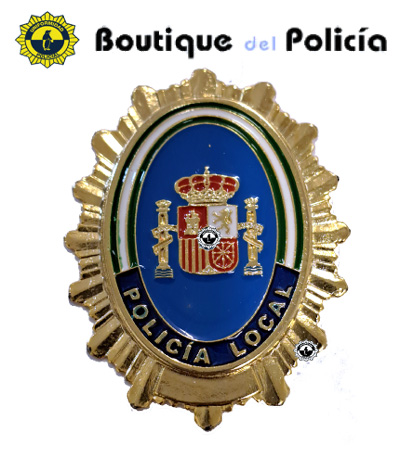 Placa Cartera Policia Local Junta Andalucia - Accesorios - Boutique del Policía