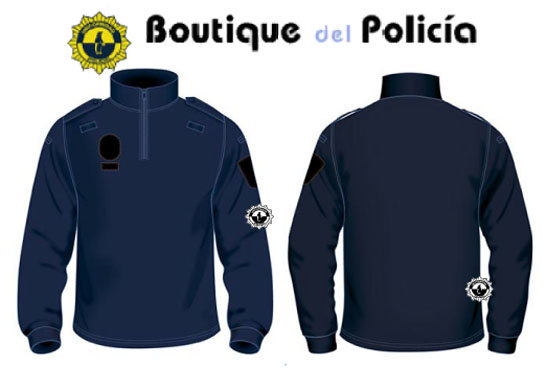 Polo termico ext. monocolor m.l. L'Alfas  - Uniformidad policial - Boutique del Policía