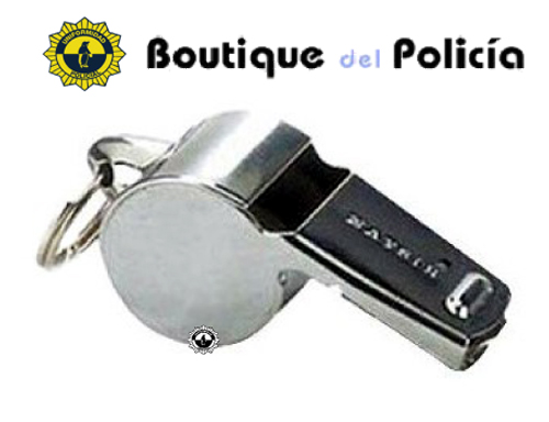 Silbato Metalico Naysir - Accesorios - Boutique del Policía